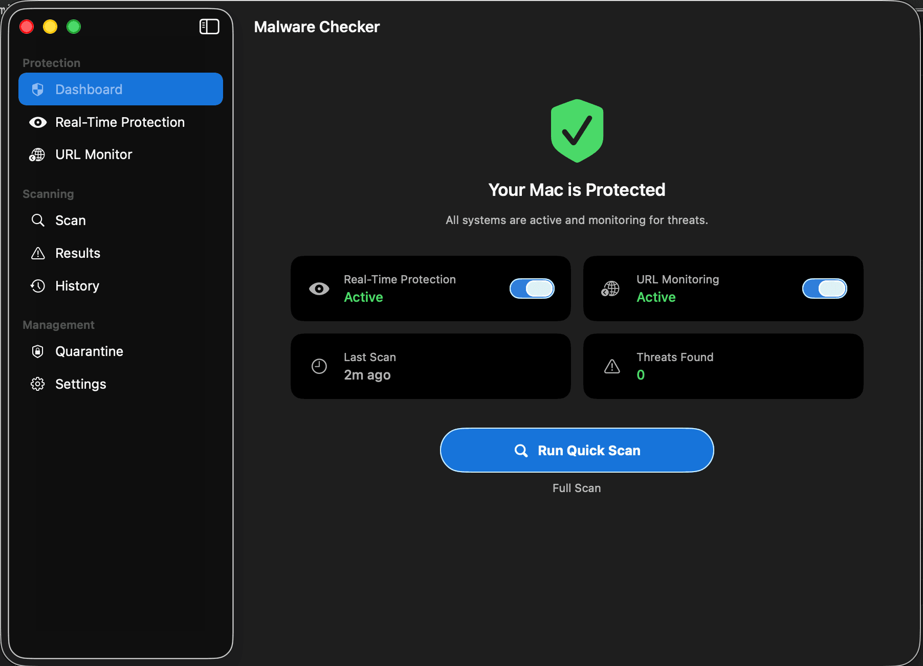 Screenshot of ShieldKit